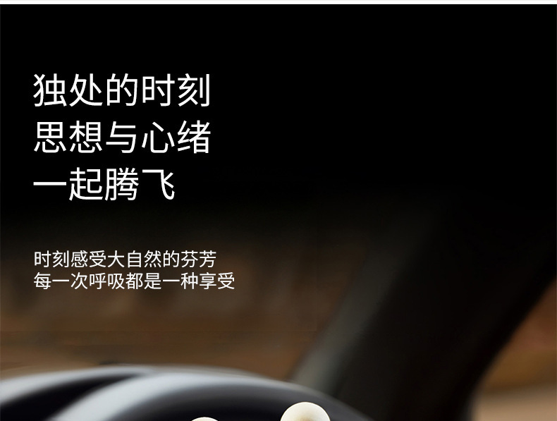Car-Mounted Aromatherapy Essential Oil, Car Perfume, Fragrance Ornament, Long-Lasting Light Fragrance, High-End Aroma Decoration, Deodorizing Freshener