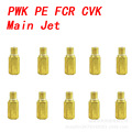 1PCS PWK PE FCR CVK 化油器油嘴主量孔 配件 主喷气机 Main Jet