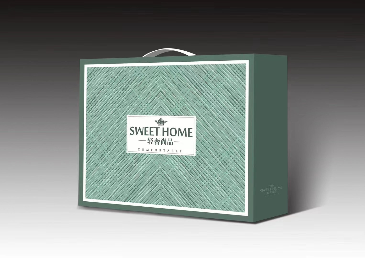 Hecha a medida verano fresco está acondicionado por la actividad abierta caja de regalo de seda verano embalaje caja de cartón en stock puede agregar logotipo