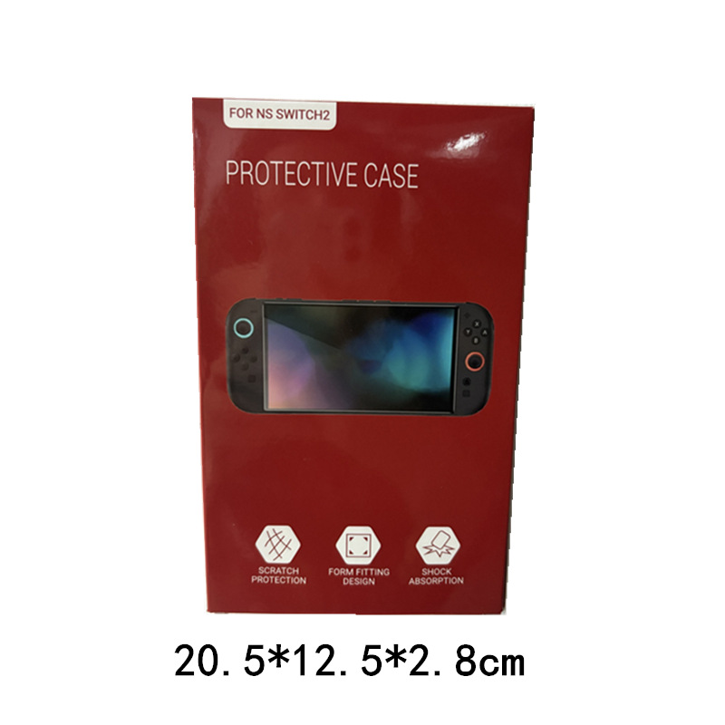 Carcasa protectora transparente de segunda generación para Nintendo Switch 2 Crystal Shell 2025, nueva.
