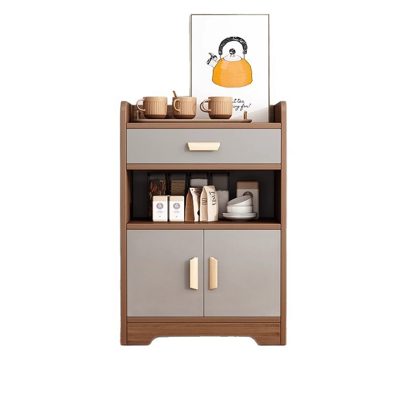 Fábrica directa gabinete de té doméstico gabinete de comedor contra la pared integrado gabinete pequeño sala de estar almacenamiento vertical bajo