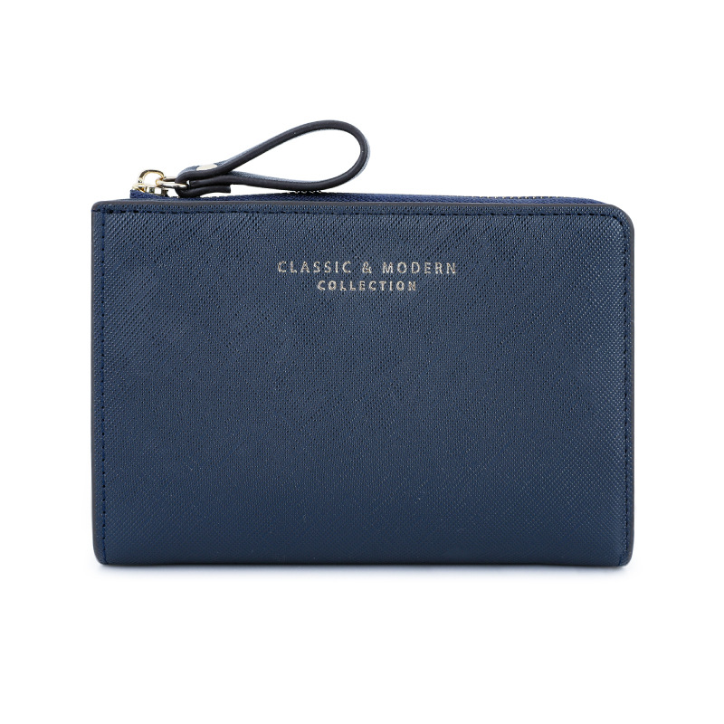 2023 tylian Nueva Cruz patrón pu billetera de las mujeres de gran capacidad transfronteriza billetera corta ins fábrica al por mayor