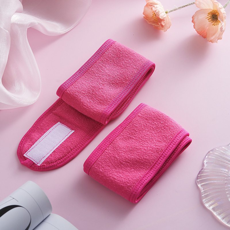 Cinturón para el cabello de velcro europeo y americano, mascarilla facial, cinturón para el cabello, pañuelo deportivo transpirable que absorbe el sudor, pañuelo para el mes, cinturón para la cabeza al por mayor