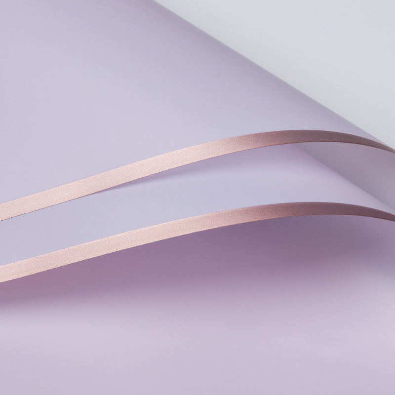 Embalaje de flores Papel de haz coreano Florería Ramo Material de embalaje Papel mate translúcido Papel liso coreano Papel de flores