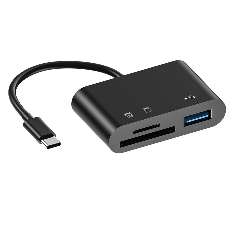工場私型type-cカードリーダーtype-cアンドロイド携帯電話パソコン多機能otg2.0sd/tfuディスク|undefined