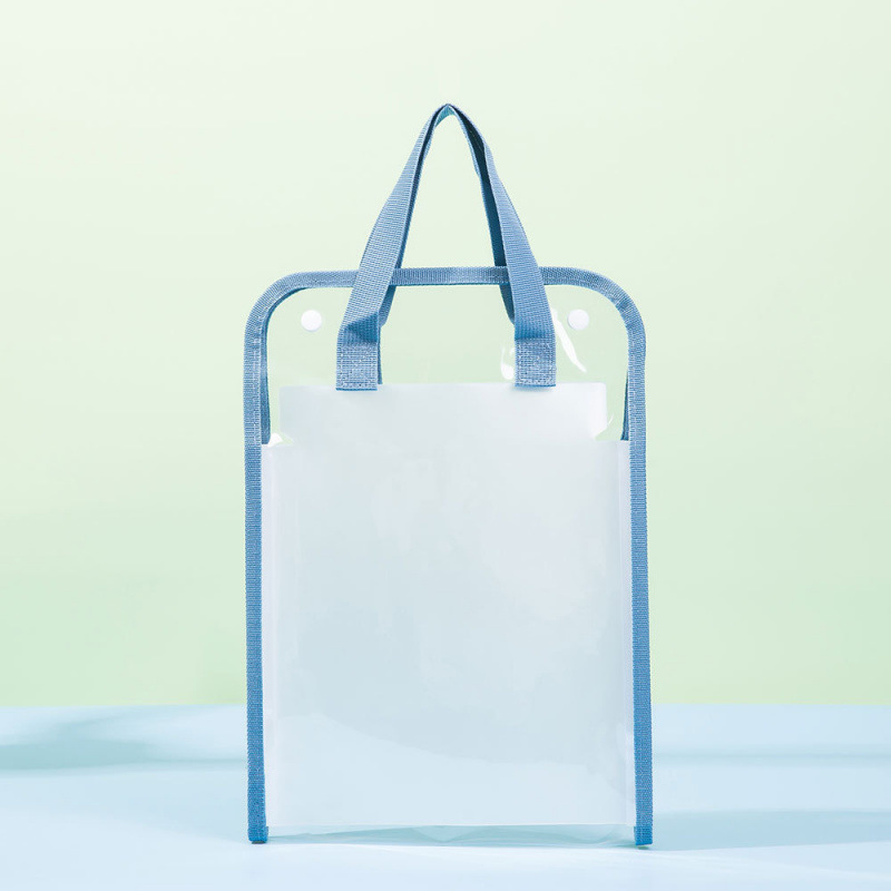 A4 carpeta de bolsa de papel de prueba transparente 13 capa de gran capacidad paquete de órgano impermeable de PVC bolsa de almacenamiento de datos de papel de prueba de estudiantes