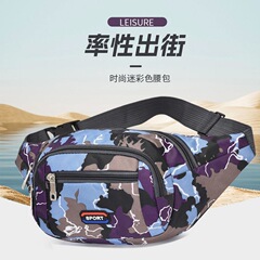 新しいカップルランニングウエストバッグファッション大容量メンズメッセンジャーバッグトレンドレジ小銭携帯電話チェストバッグ卸売