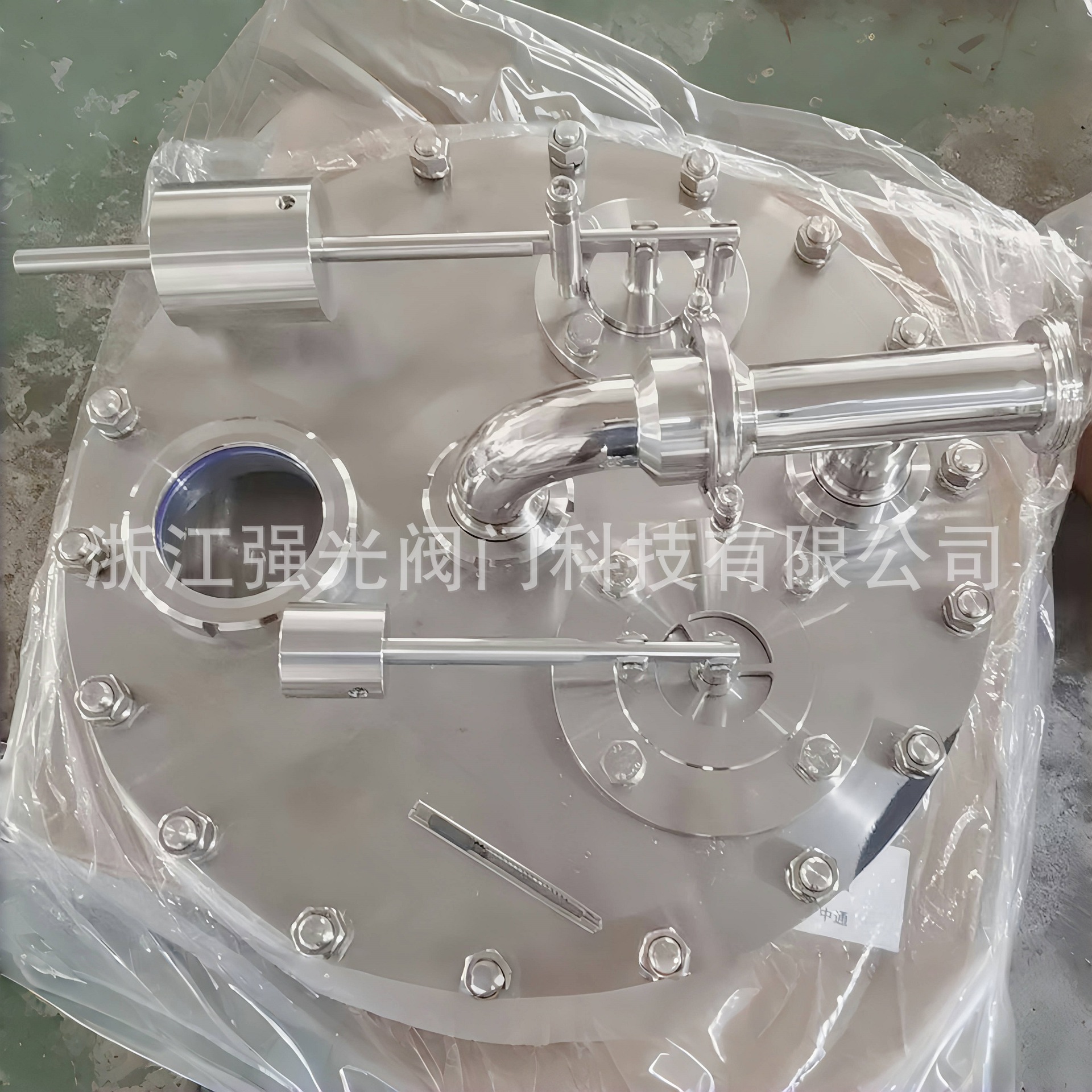 大型啤酒发酵罐罐顶安全装置，罐顶卫生安全组合件不锈钢304/316L