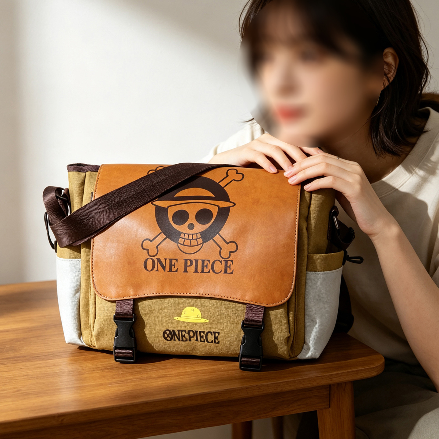 Bolso mensajero transfronterizo, bolso de hombro, bolso para computadora, bolso mensajero, bolso mensajero para exteriores, bolso mensajero para adolescentes, hombres y mujeres image 5