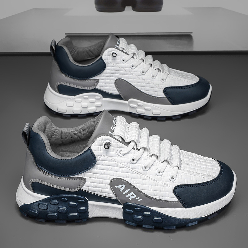 Chaussures pour hommes confortables et neuves, chaussures de sport à semelle épaisse tout-en-un, décontractées pour hommes_voghion.com