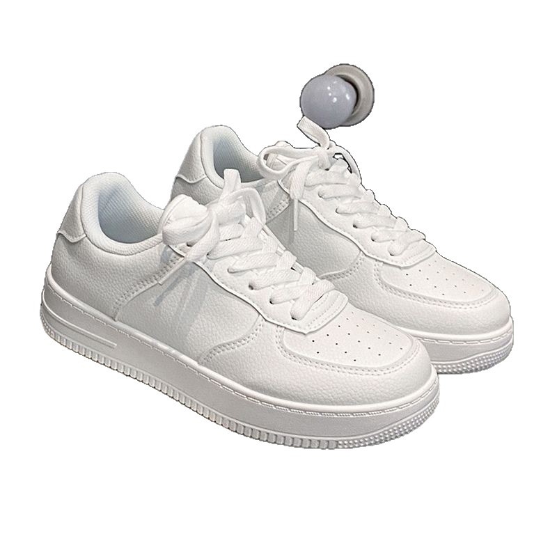 Zapatos blancos resistentes al desgaste de moda de comercio exterior otoño de 2025 nuevos zapatos deportivos casuales ligeros y transpirables