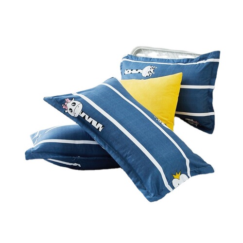 Aloe vera cotton single product pillowcase, skin-friendly, soft and comfortable printed pillowcase cover, student home pillowcase