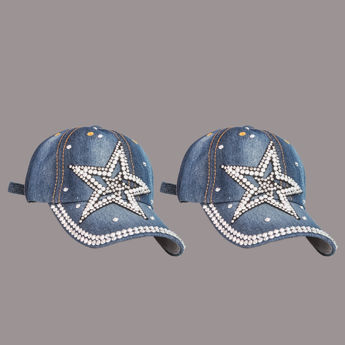 63g Weight Fashion Five-pointed Star Sunshade Sunscreen Wide Brim Cap Wholesale