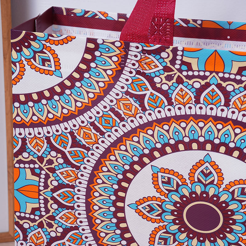 Bolsas de ropa de estilo nacional bolsas de mano de tela no tejida multicolor bolsas de embalaje personalizadas bolsas de mano de cosméticos mayoristas image 5