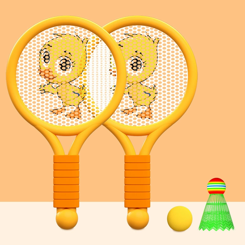 Детская ракетка для бадминтона От 3 до 12 лет Мужская и Женская эластичная теннисная Игрушка Детская Спортивная ракетка для отдыха для начинающих в наличии