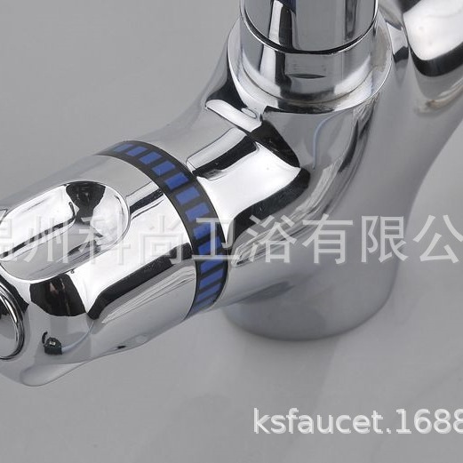 Grifo de lavabo de temperatura constante de cobre grifo de bebé antiquemaduras DE SEGURIDAD grifo de cuenca vegetal de temperatura constante Comercio exterior transfronterizo