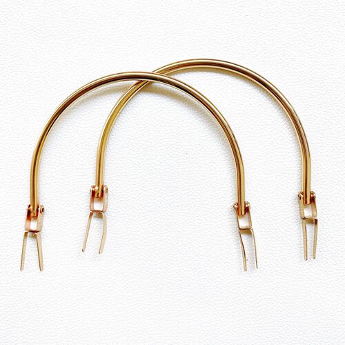 Hardware handle, semi-circular handle, metal handle buckle, gift box, portable handle, carrying ring