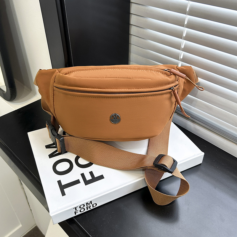 Simple and Stylish Crossbody Bag, Casual Waist Bag, 2026 New Model Couple's Bag, Versatile Sports Chest Bag, Japanese Style, Wholesale Simple and Stylish Crossbody Bag, Casual Waist Bag, 2026 New Model Couple's Bag, Versatile Sports Chest Bag, Japanese Style, Wholesale