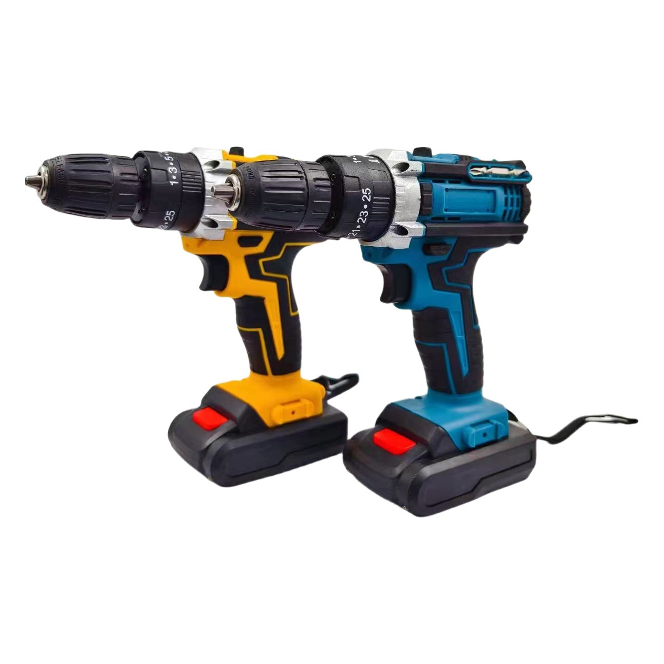 Taladro de mano 21V Impacto de doble velocidad taladro eléctrico tres modos destornillador eléctrico transfronterizo Comercio exterior preferido herramientas eléctricas