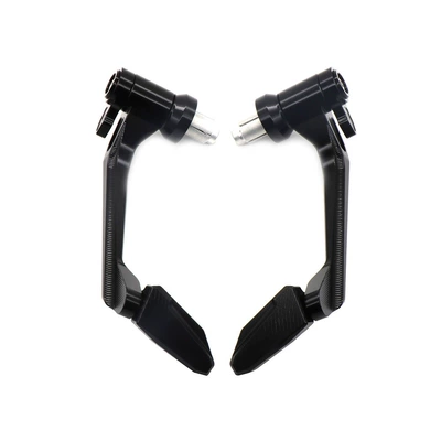 Spring Breeze 450Sr Kawasaki Zx4R Motorcycle Horn-Shaped Guard Aluminum Alloy Anti-Fall Handguard Racing Guard (Motosiklet ləvazimatları və aksesuarları) - black