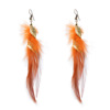 Retro earrings with tassels, boho style, wholesale