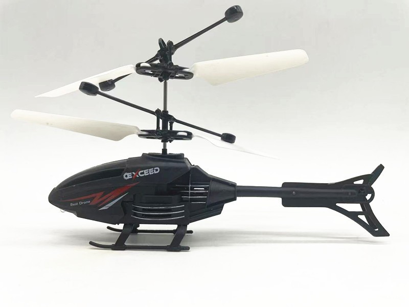 Helicóptero de Control Remoto por Inducción de Plástico Recargable