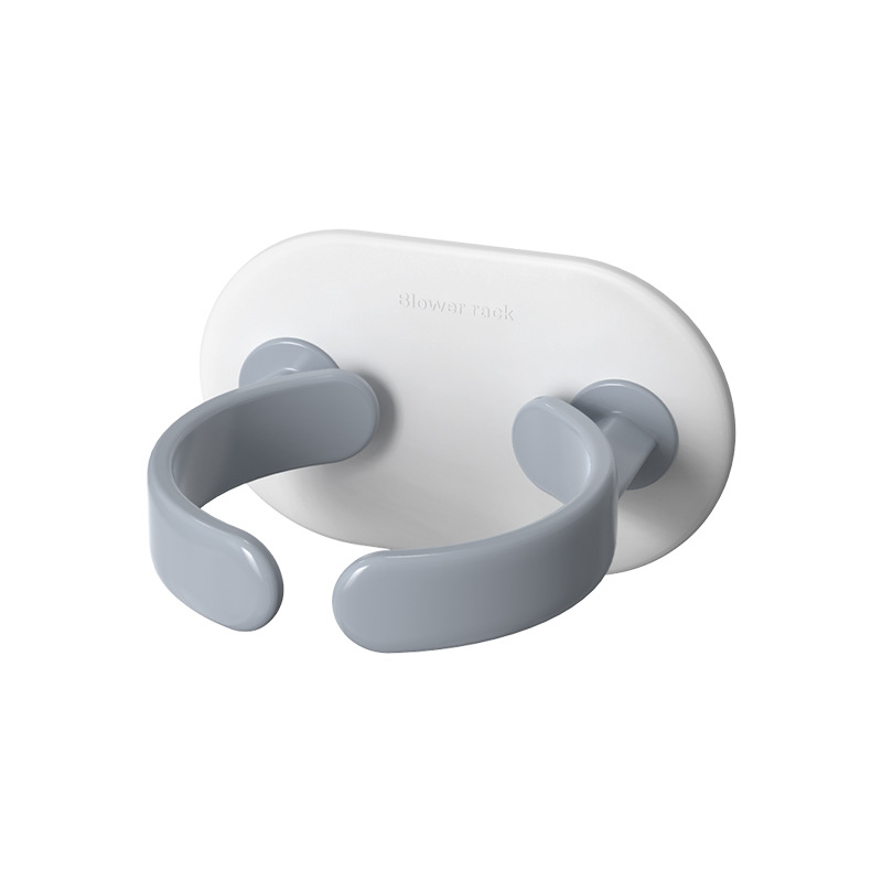 Luz de lujo ajustable secador de pelo soporte hogar eléctrico secador de pelo rack baño pared colgante ponche libre rack de almacenamiento