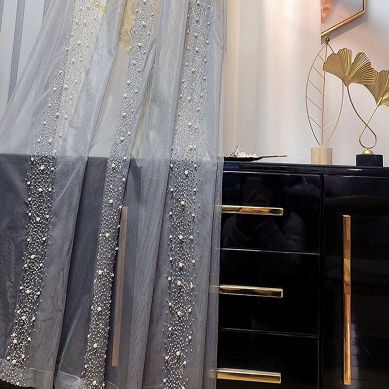I good work/small French style beautiful beads diamond bright starry sky embroidery window screen living room bedroom finished product set romantic wedding room I good work/small French style beautiful beads diamond bright starry sky embroidery window screen living room bedroom finished product set romantic wedding room