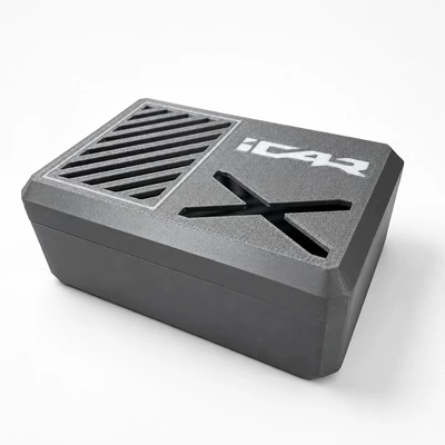 Car Car Soap Box 3D Printed Soap Box In-Car Aromatherapy Dual-Purpose Storage Box Deodorizing and Freshening Car Supplies (Perfplant seat) - silver-white-font