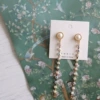 Earrings, silver 925 sample