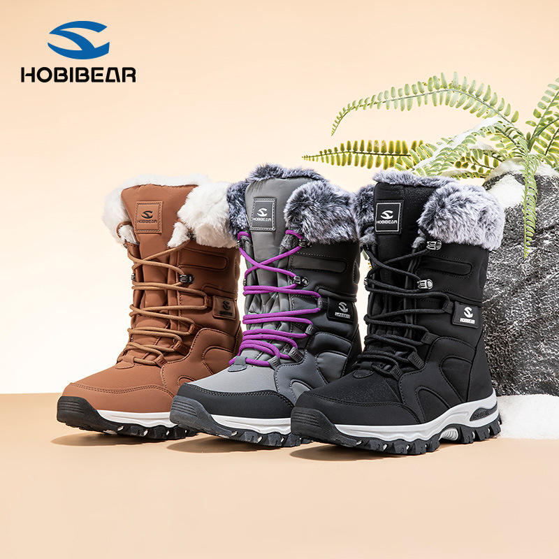 Habibie 성인 스노우 부츠 겨울 남성 봉제 따뜻한 부츠 여성 야외 두꺼운 코튼 부츠 공장 아울렛