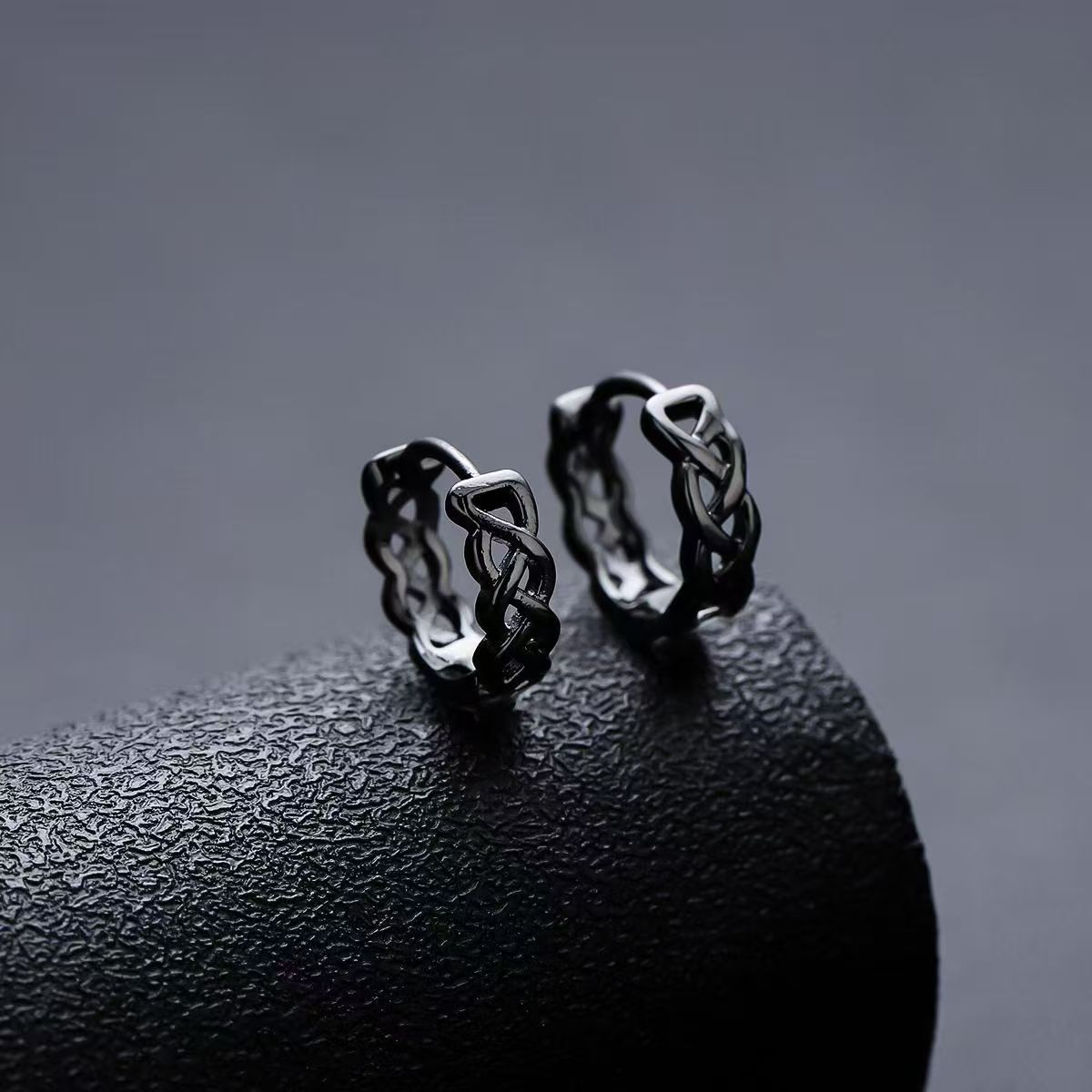 Men's Hoop Earrings Personalized Stylish Cool Single Piece Jewelry_voghion.com
