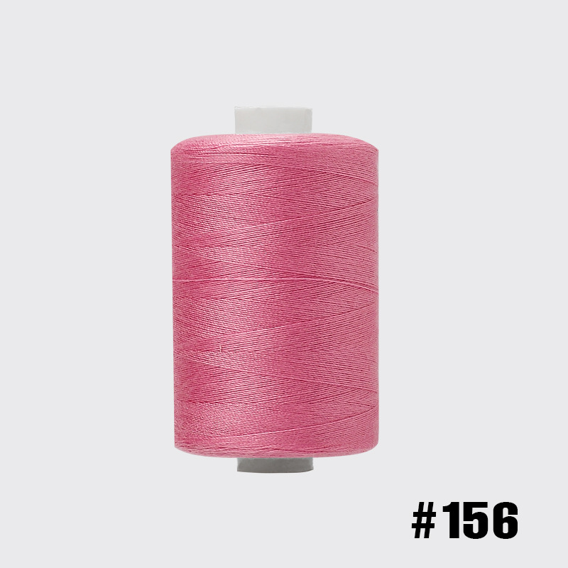 1000 yardas de hilo de poliéster de alta velocidad combinación de colores hogar hilo de coser mano hilo pequeño hilo fino dos hilos 402 hilo de coser