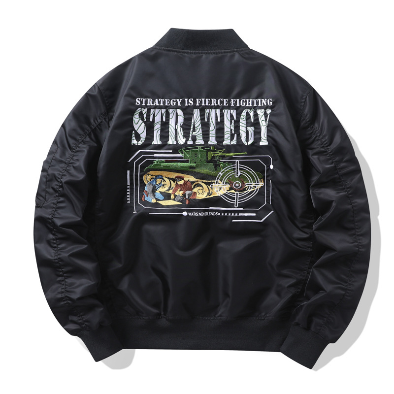 Men's Clothing pilot jacket large size men's workwear jacket trendy brand_voghion.com