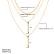 European and American Retro New Entry Light Luxury Niche Chain Simple Atmospheric Necklace Women's One Word Necklace Chain Series