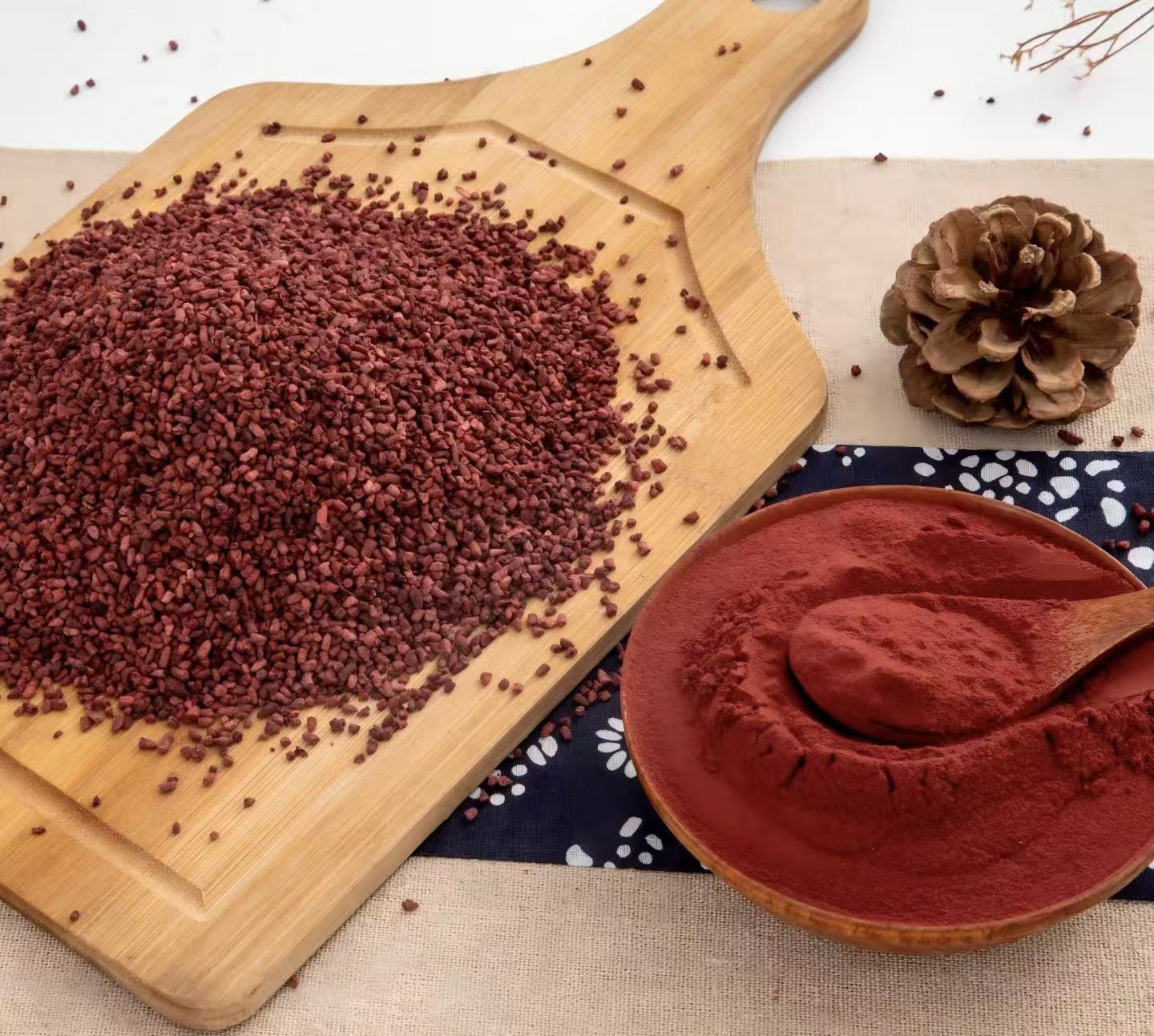 Red Yeast Rice Powder Hong Qu Mi Fen Natural Coloring for Baking Braised Dishes 500g specifications