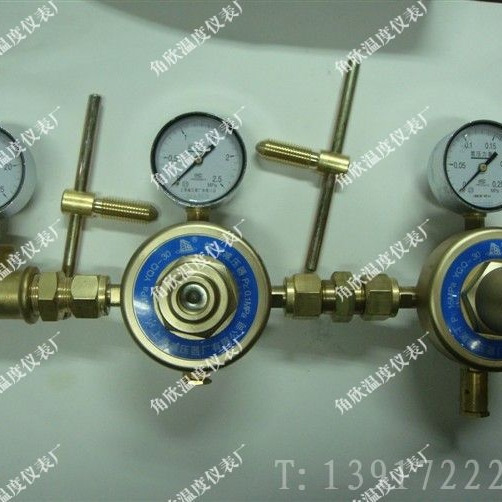 YQQ-30/氢气减压器/减压表/减压阀/上海减压器厂（正品）