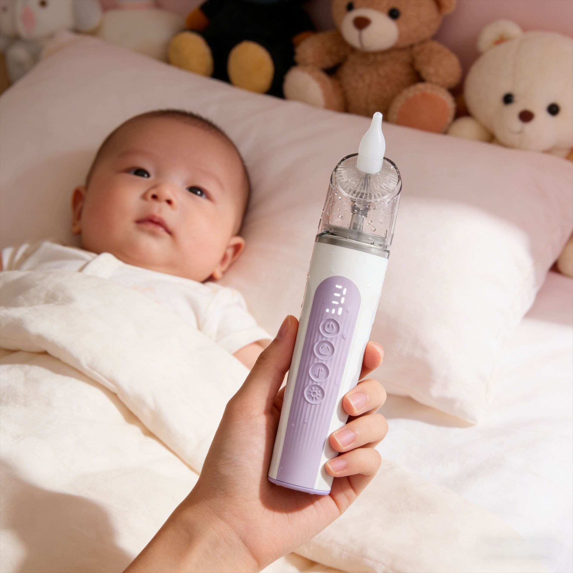 2026新款防水电动吸鼻器婴儿新生宝宝婴幼儿童吸鼻涕屎神器用家用