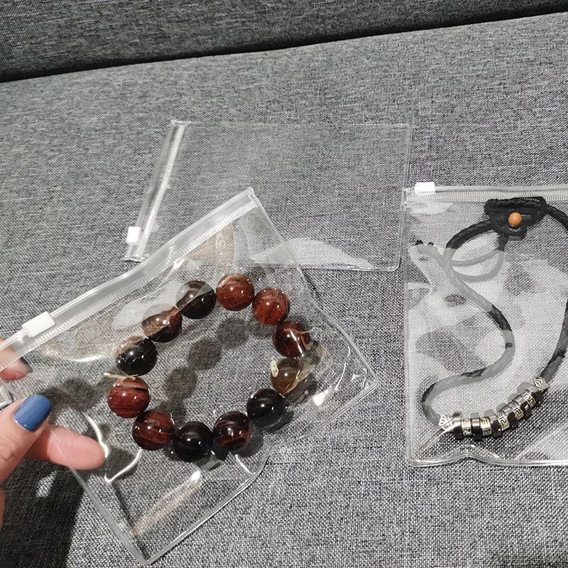 Mode Transparent Neues Material Schmuck Verpackungstaschen 1 Stück display picture 1