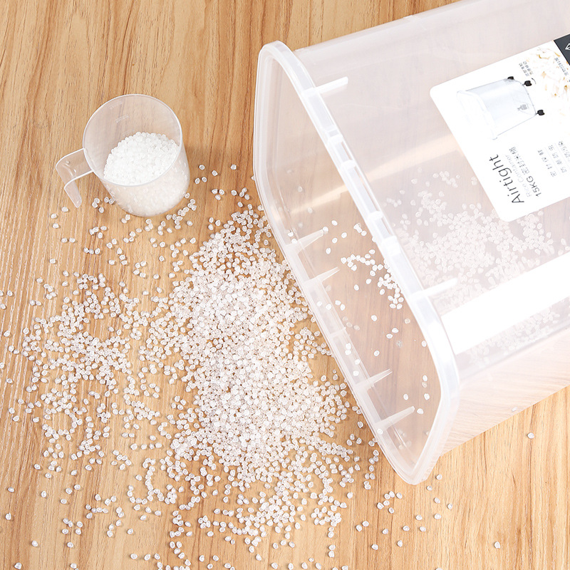 Calidad alimentaria 50kg tanque de almacenamiento de harina hogar sellado cubo de arroz a prueba de insectos contenedor a prueba de humedad poner fideos de arroz artefacto de almacenamiento