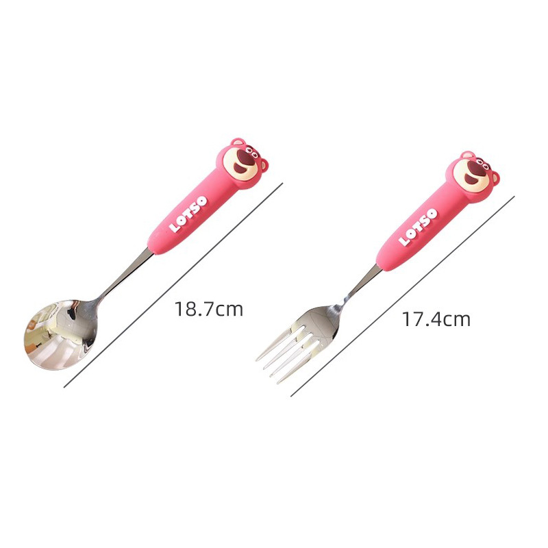 Disney Pooh Stitch Ceramic Baby Ensalada linda para niños Té de la tarde Disco reductor de grasa Disco de tres comparticiones