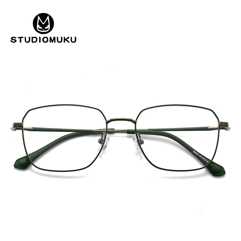 Studiomuku mu fresco gafas marco grande Sven capaz sin un rastro de gafas de lujo marco gafas marco