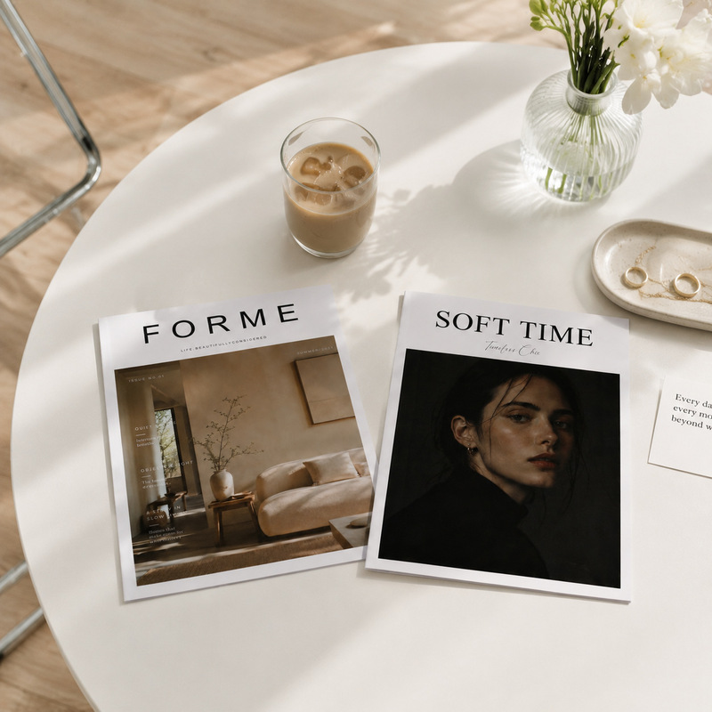Instagram-style European and American magazine books, popular photo props, English books, photography backgrounds, stylish covers, high-end decor Instagram-style European and American magazine books, popular photo props, English books, photography backgrounds, stylish covers, high-end decor