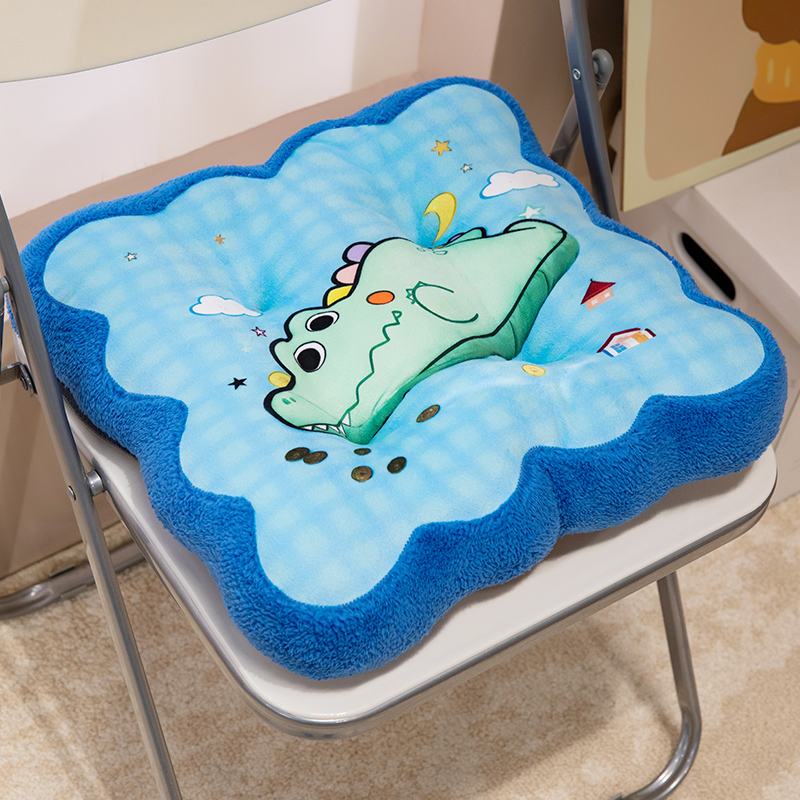 Cojín grueso para silla de peluche acolchado anti-fatiga para oficina y estudiantes image 6