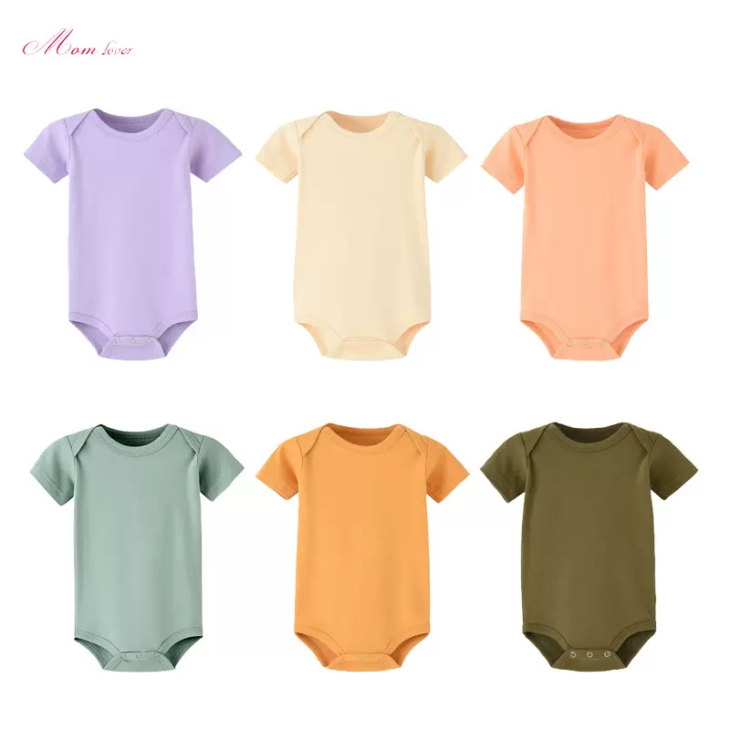 外贸婴儿连体衣短袖宝宝哈衣新生儿爬服baby onesies wholesale