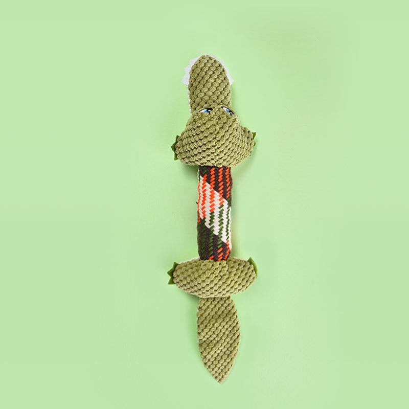 스틱 스트립 녹색 악어