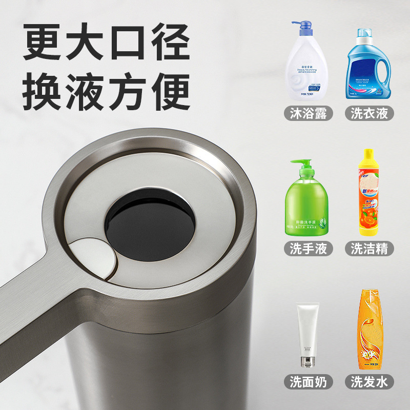 スマート自動誘導携帯電話ステンレス石鹸ディスペンサー家庭用キッチン壁掛け電気洗浄機|undefined