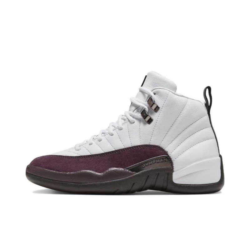 Comercio exterior Putian transfronterizo aj12 Chicago toro negro y blanco Gama azul negro y púrpura azul real Joe 12 zapatillas de baloncesto para hombres y mujeres