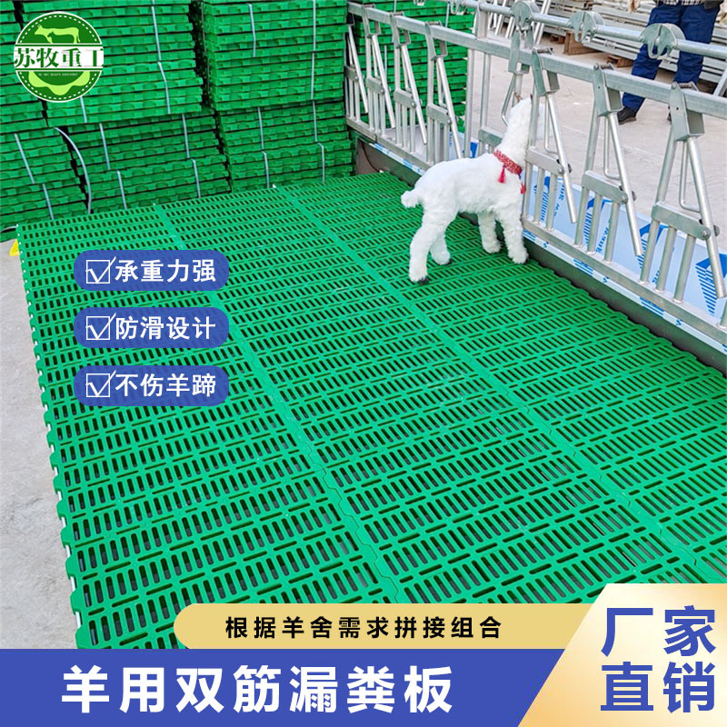 苏牧重工羊用塑料漏粪板可自由拼接羊床板养羊设备规格齐全