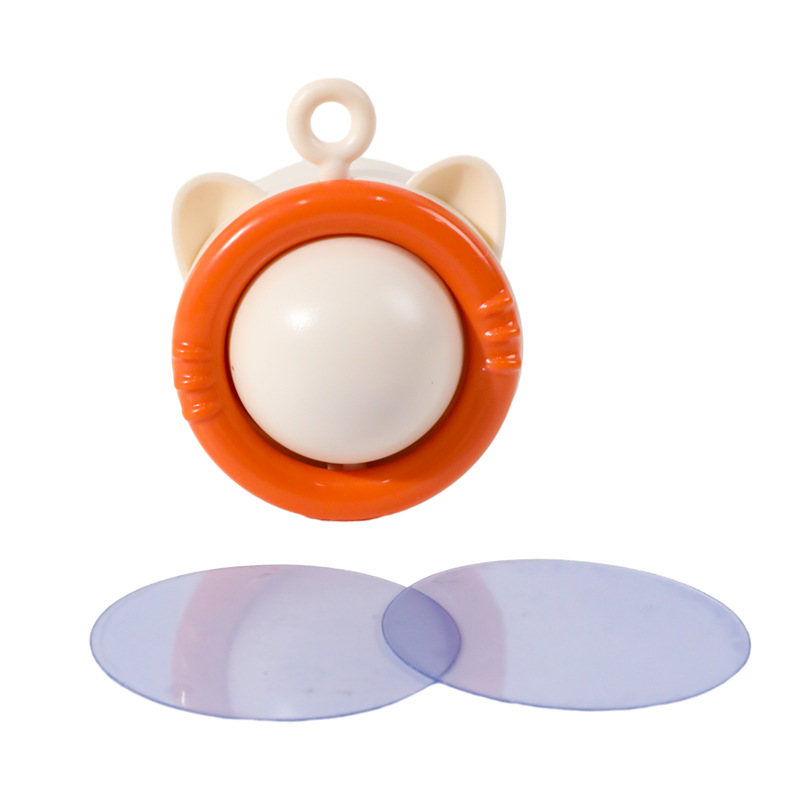 Cabeza de gato reversible, bocadillos de gato de menta, bocadillos de juguete, crema nutritiva para el cabello, puede reemplazar la bola de menta